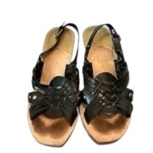 Cole Haan Women's Black Leather Sandals